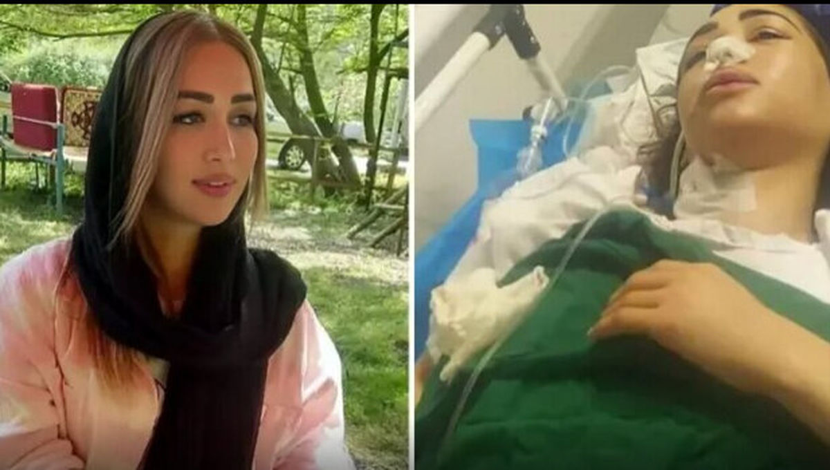 جدیدترین فیلم از آرزو بدری، دختر گلوله خورده در بیمارستان