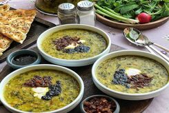 طرز تهیه آش بلغور + مواد لازم