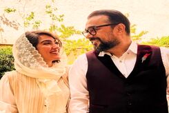 زیباترین لباس‌های تازه عروس سینمای ایران | عکس های لو رفته از مونا کرمی همسر سپند امیرسلیمانی