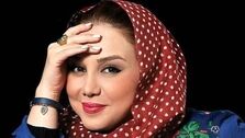 رنگ موی فانتزی بهنوش بختیاری | بهنوش بختیاری با این رنگ مو غوغا کرد