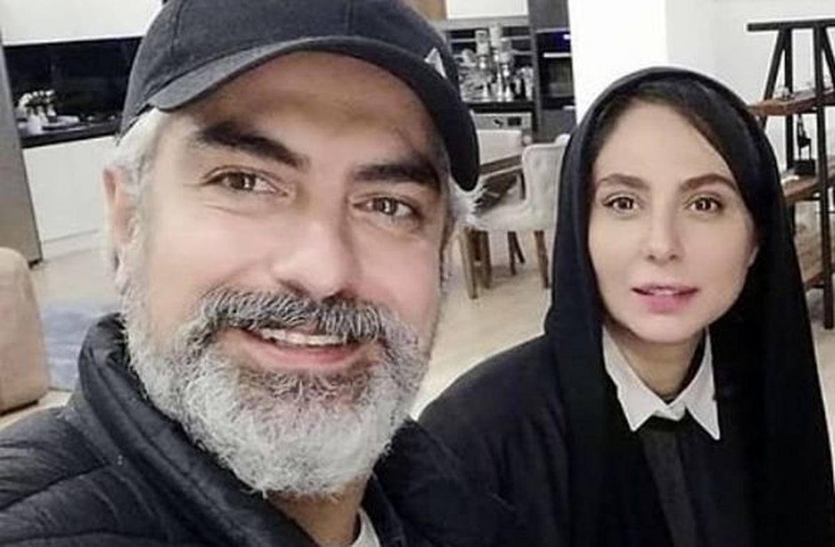 عکس جدید مهدی پاکدل در کنار همسرش