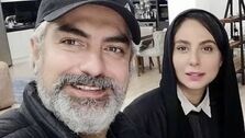 عکس دیده نشده از مهدی پاکدل در کنار همسر جدیدش