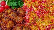لبو پلو با کوفته قلقلی، یک شام خوشمزه برای دورهمی شب چله