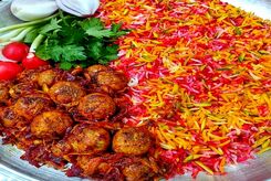 لبو پلو با کوفته قلقلی، یک شام خوشمزه برای دورهمی شب چله
