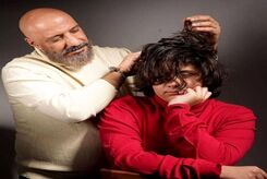 امیر جعفری از سه برادرش رونمایی کرد +عکس