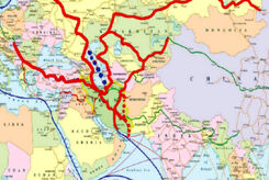 ایران در آستانه حذف از راه ابریشم