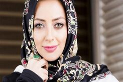 عکس یواشکی از نفیسه روشن در ساحل 