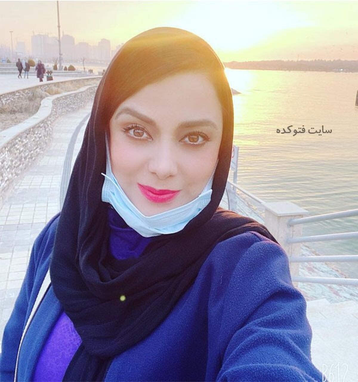 تیپ کاملا زرد و دلنشین صبا راد