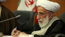 عکس جدید آیت الله جنتی، پای صندوق رای