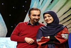 سوتی نیما کرمی و همسرش روی آنتن زنده! +فیلم