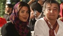 عکس وحشتناک شکستگی رضا رویگری بعد از بیماری در کنار همسر جوانش+عکس