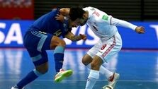 برد ۶ گله ملی‌پوشان فوتسال ایران مقابل ایتالیا