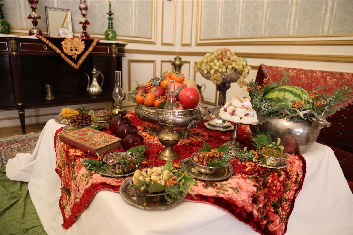 تزئین سفره شب یلدا + عکس