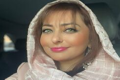 چهره عجیب نفیسه روشن با آرایش غلیظ سوژه شد!