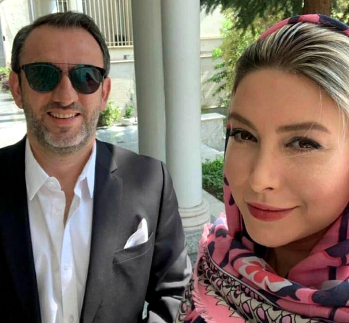 عشق و عاشقی فریبا نادری و همسر میلیاردرش +تصاویر