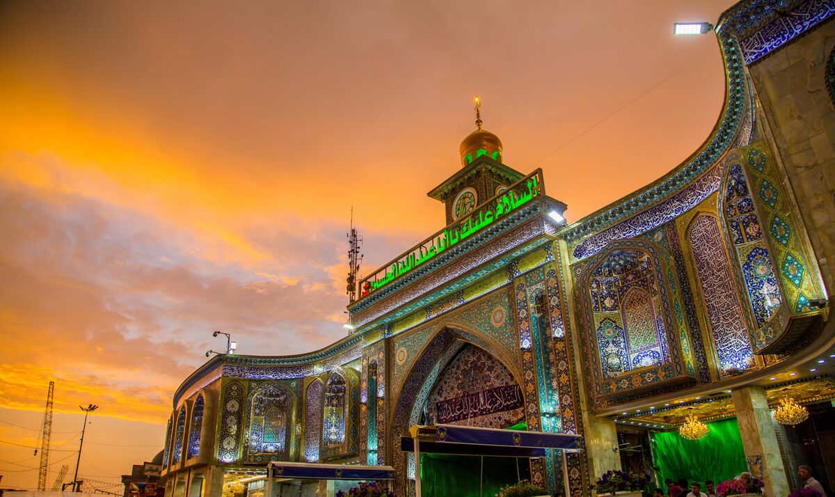 این موکب در کربلا به زائران، پیتزا ایتالیایی داد+فیلم