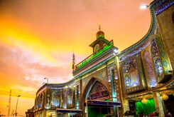 این موکب در کربلا به زائران، پیتزا ایتالیایی داد+فیلم