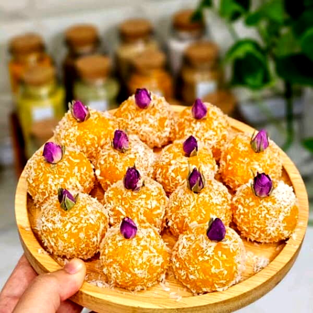 طرز تهیه حلوای نارگیلی برای شب جمعه + طرز تهیه