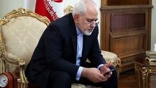 خنده ظریف یک روز بعد از حمله موشکی به اسرائیل