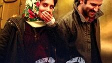 تیپ جنجالی هوتن شکیبا در اکران مردمی