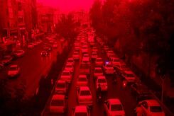 کل استان تهران قرمز شد