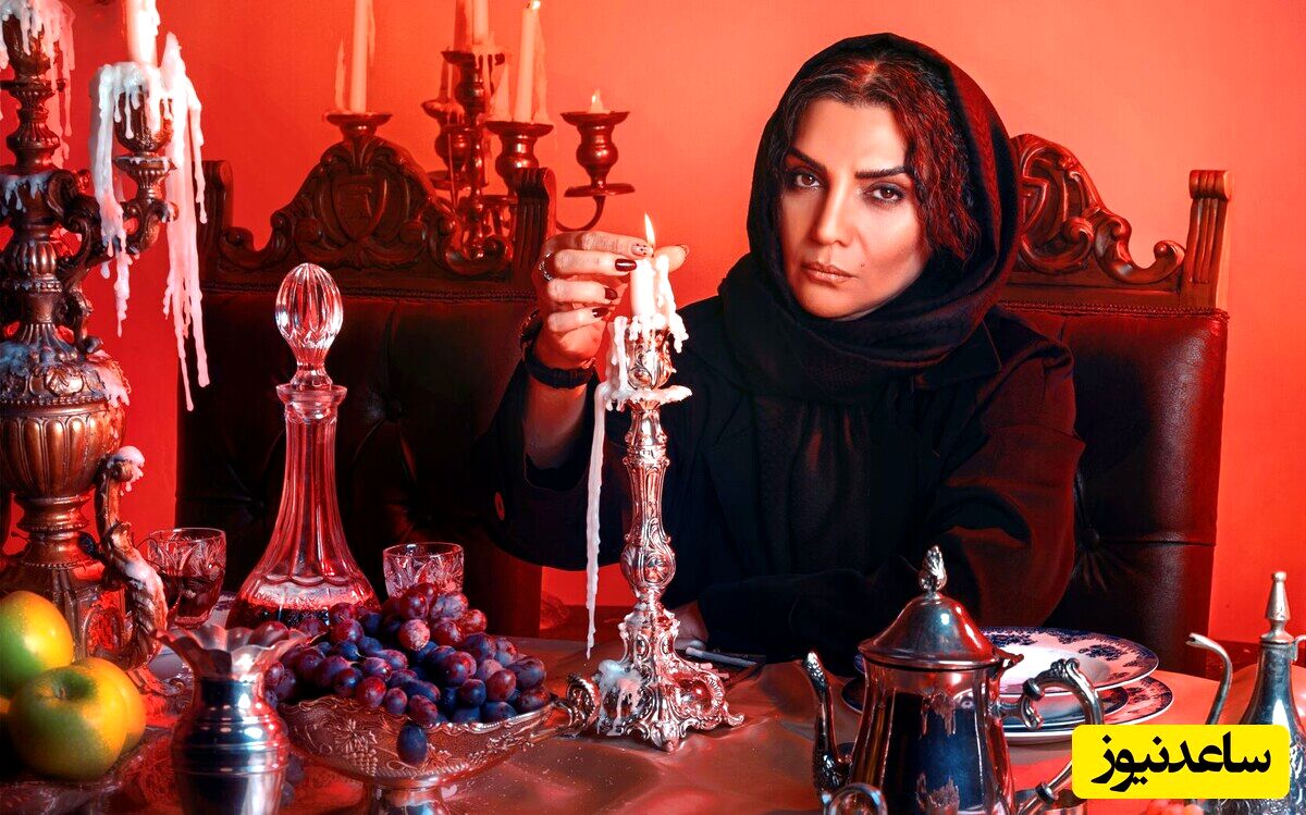 دکوراسیون سنتی حیاط باصفا الهام پاوه نژاد مادرشوهر الیکا ناصری در سریال گردن‌زنی + عکس
