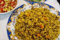 طرز تهیه دمپختک شیرازی، پلو مخلوط معطر و خوشمزه + مواد لازم