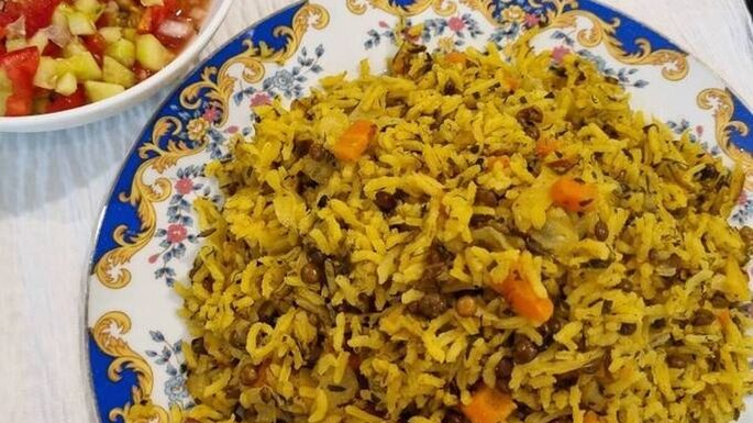 طرز تهیه دمپختک شیرازی، پلو مخلوط معطر و خوشمزه + مواد لازم