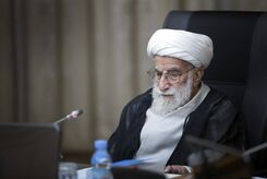 تصاویری تازه از آیت‌الله جنتی در ۹۷سالگی