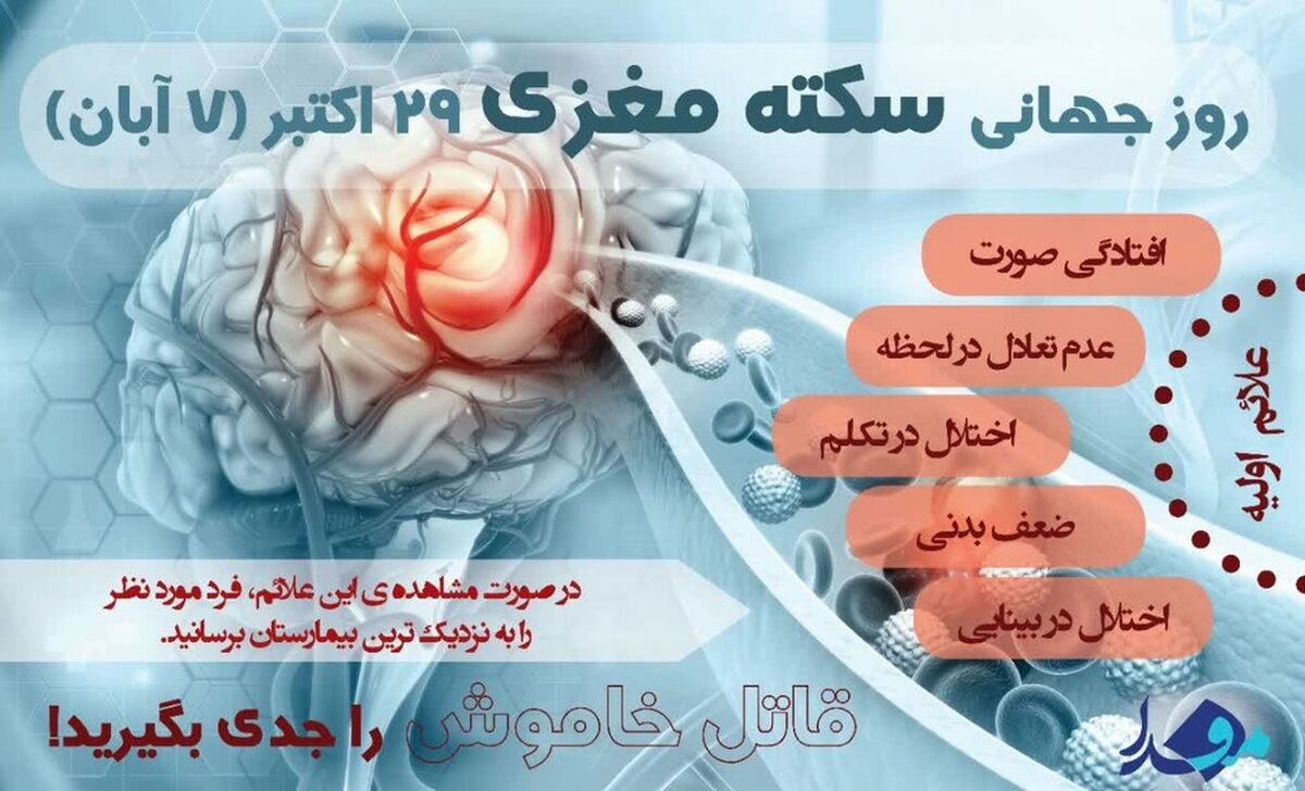 علائم اولیه سکته مغزی را بشناسید