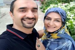  مجری آقای تلویزیون مجری خانم تلویزیون را در آغوش گرفت