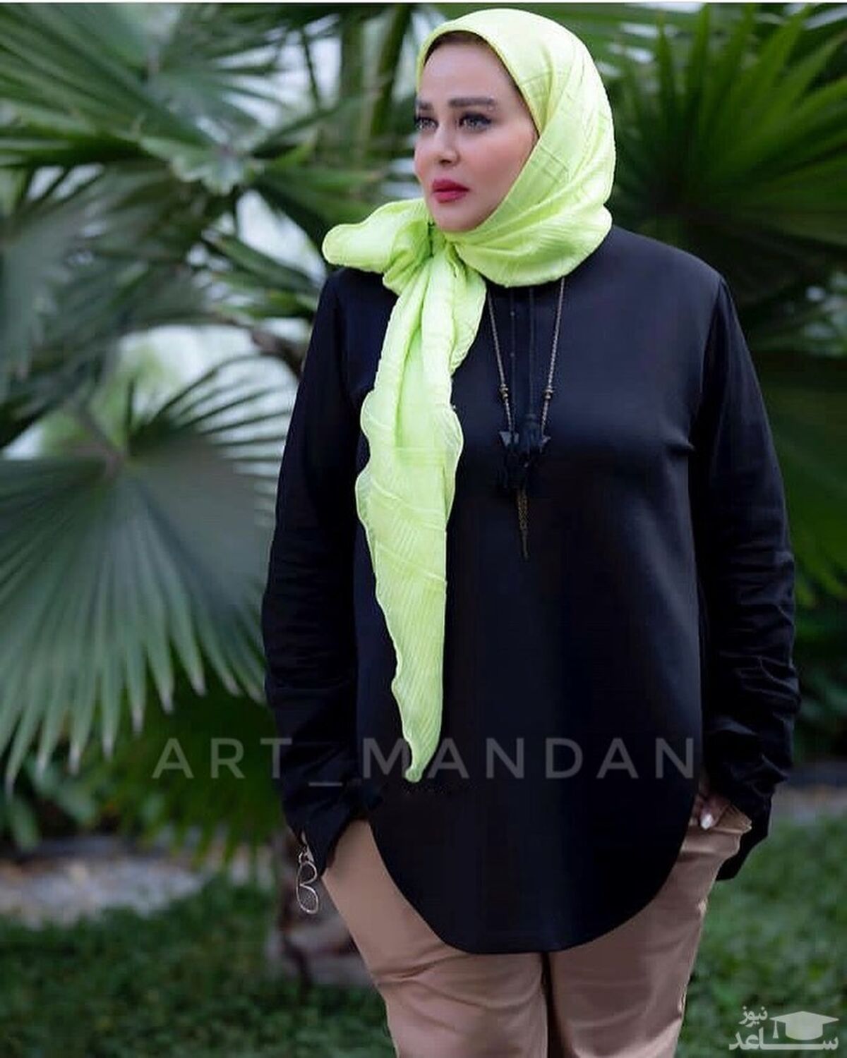 بهاره رهنما محجبه شد