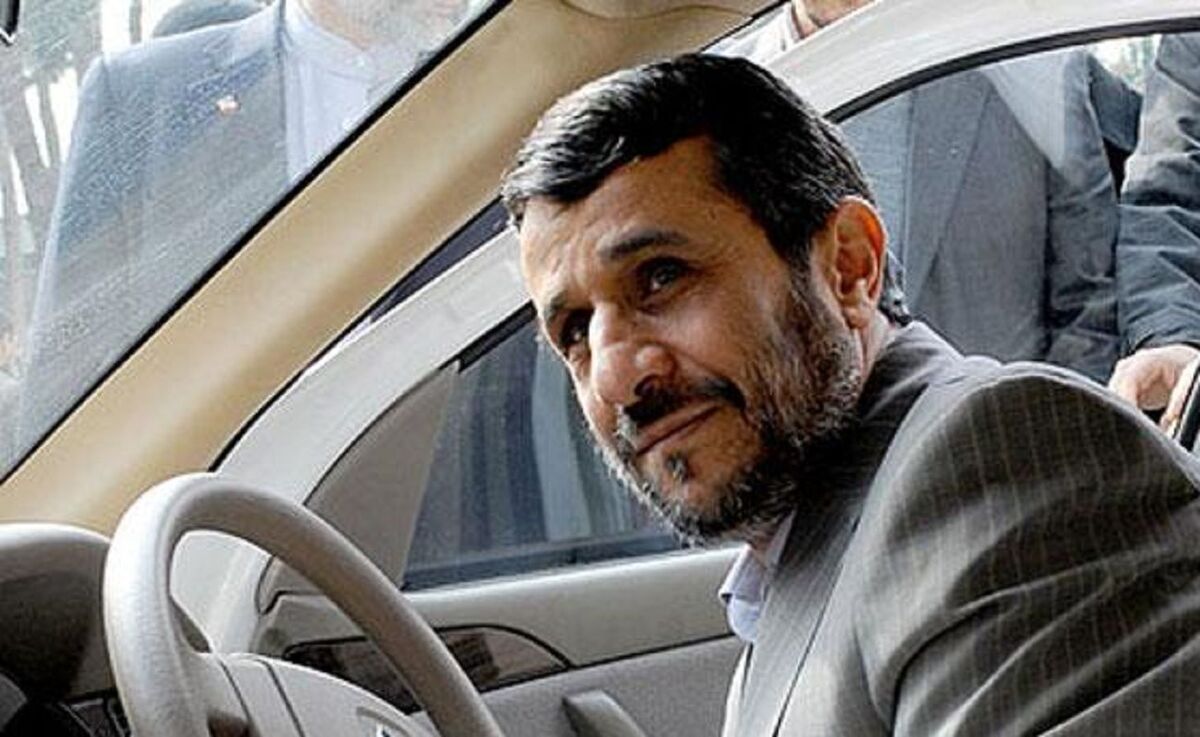 خودروی میلیاردی احمدی نژاد اوراق شد + تصاویر