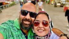 نرگس محمدی و علی اوجی صاحب یک دوقلو شدند + عکس