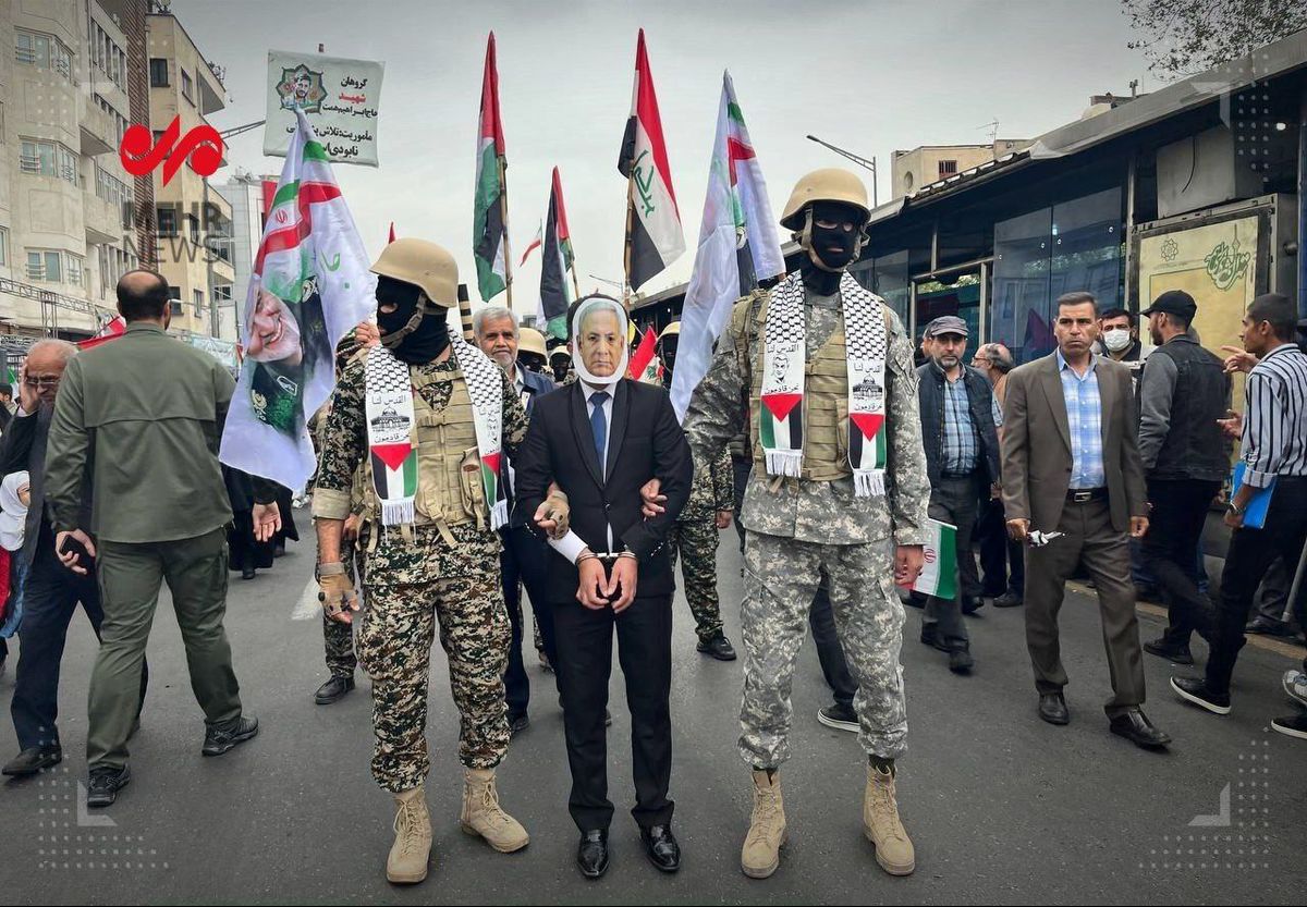 نتانیاهو در تهران بازداشت شد