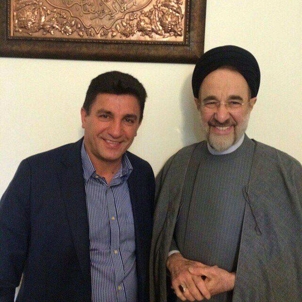 امیر قلعه نویی و بازی در زمین خاتمی 