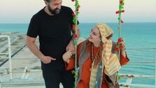 شعر عاشقانه حاجی برای چشم های بهاره رهنما! +عکس