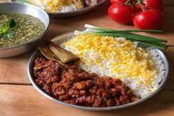 خورش ملاقورمه شمالی، خورش بدون گوشت خوشمزه و لذیذ