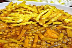طرز تهیه خورشت قیمه بدون گوشت