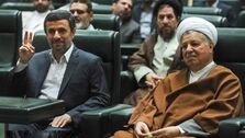 واکنش آیت‌الله هاشمی به شکست در مقابل احمدی‌نژاد+لو رفته
