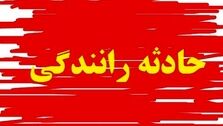 تصاویر دلخراش از اسکلت اجساد سوخته در تصادف و آتش‌سوزی دو خودرو 18+