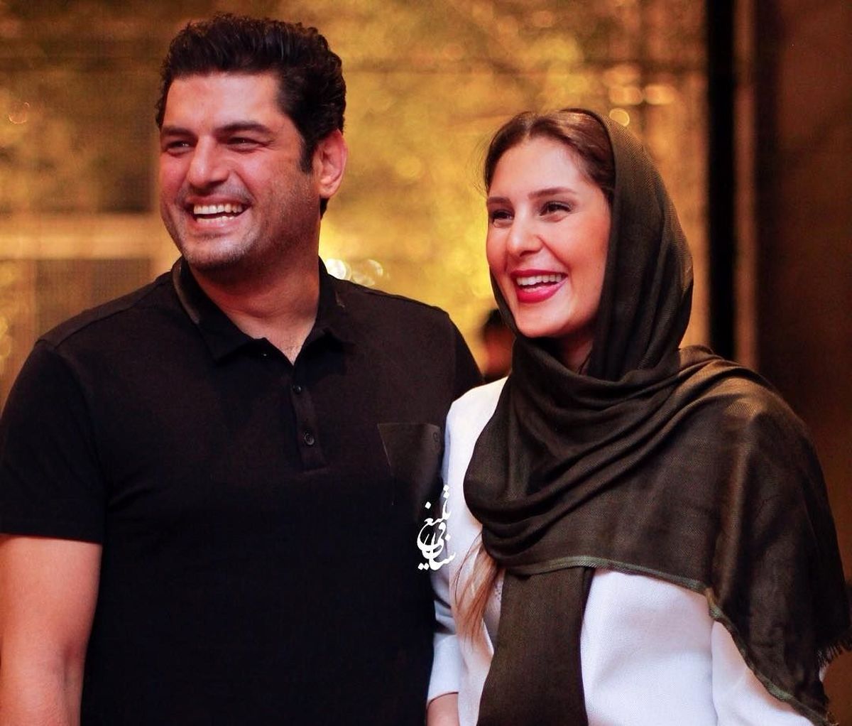تصاویر لورفته از جشن عروسی سام درخشانی و همسرش