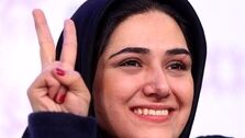 تیپ ضدکرونایی باران کوثری با ماسک دیدنی + عکس