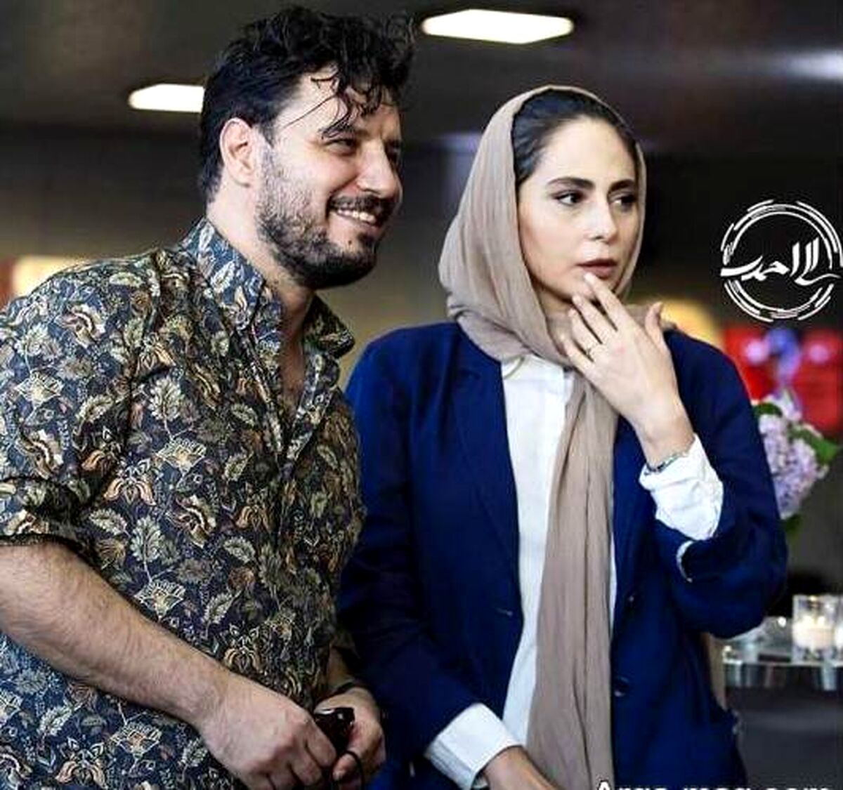 لاکچری بازی جواد عزتی و همسرش روی دریا! +تصاویر