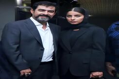 عکس جدید شهاب حسینی در کنار همسر خیلی جوانش