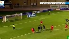 فریاد بلند فروزان بعد از پنالتی شیمبا :خدااااااااا! (عکس)