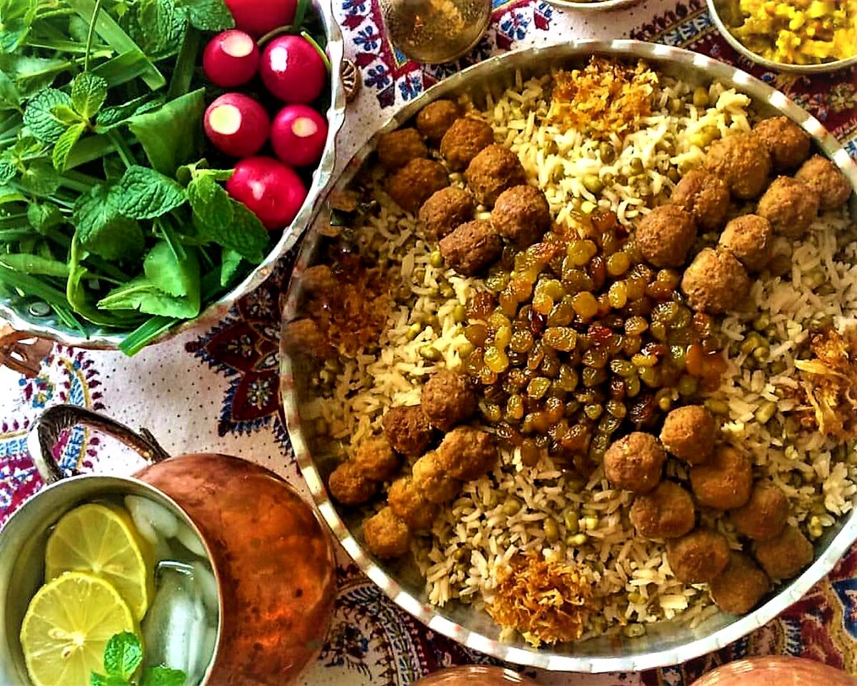 مواد لازم و طرز تهیه ماش پلو