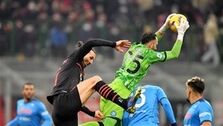 میلان 0-ناپولی 1؛ جشن تولدِ روسونری خراب شد