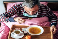 تغذیه بیمار کرونایی در خانه چگونه است؟