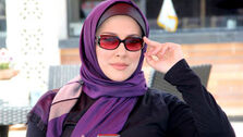 آشا محرابی و حیوان خانگی اش یک جوجه تیغی! +عکس